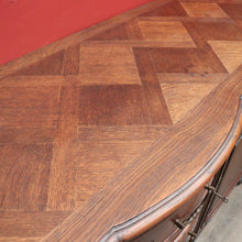 Load image into Gallery viewer, x SOLD Antique French Oak Three Drawer Sideboard, Cabinet, Curved Drawer Hall Cupboard B11063
