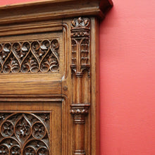 Load image into Gallery viewer, x SOLD Antique French Hall Seat, French Carved Oak Blanket Box, Seat Chair Bench Settle. B10527