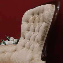 Load image into Gallery viewer, x SOLD Antique Grandfather Chair, Antique English Mahogany Arm Chair, Grandfather Chair B11016