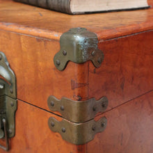 Load image into Gallery viewer, x SOLD Antique English Camphor Box, Marriage Chest, Coffee Table, Toy or Blanket Box B10977