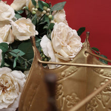 Load image into Gallery viewer, x SOLD Vintage French Brass Umbrella Holder, Umbrella Shaped Umbrella Stand B11212