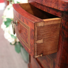 Load image into Gallery viewer, x SOLD Antique French Burr Walnut Dressing Table, Twin Pedestal Mirror Dressing Table. B10436