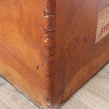 Load image into Gallery viewer, x SOLD Antique English Camphor Box, Marriage Chest, Coffee Table, Toy or Blanket Box B10977