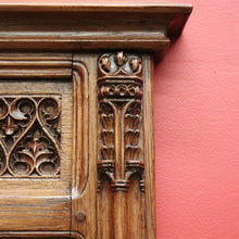 Load image into Gallery viewer, x SOLD Antique French Hall Seat, French Carved Oak Blanket Box, Seat Chair Bench Settle. B10527