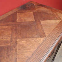 Load image into Gallery viewer, x SOLD Antique French Oak Three Drawer Sideboard, Cabinet, Curved Drawer Hall Cupboard B11063