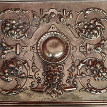 Load image into Gallery viewer, x SOLD Antique European Brass Storage Box with Handles, Blanket Box, Toy Box, Scuttle B11152