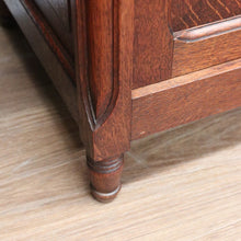 Load image into Gallery viewer, x SOLD Antique Bedside Tables, French Oak and Marble Lamp Table, Side Tables, Bedsides B10880