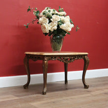 Load image into Gallery viewer, x SOLD Vintage Coffee Table, Italian Giltwood and Marble Top Coffee Table, Lamp Table B11032