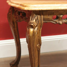 Load image into Gallery viewer, x SOLD Vintage Coffee Table, Italian Giltwood and Marble Top Coffee Table, Lamp Table B11032