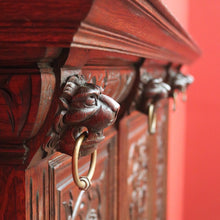 Load image into Gallery viewer, x SOLD Antique French Hall Seat, Lift Lid Blanket Shoe Box Hall Settle Bench Seat Chair. B10144