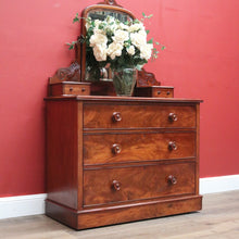 Load image into Gallery viewer, x SOLD Antique English Chest of Drawers, Antique Dressing Table Chest of Drawers Base B11018