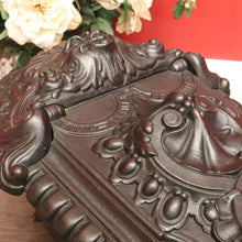Load image into Gallery viewer, x SOLD Antique French Coal Scuttle, Kindling Fire Starter Holder Fire Box B10452