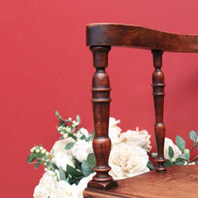 Load image into Gallery viewer, X Sold Antique French Arm Chair, Gothic Church Chair in Walnut, Religious Library Chair B10849