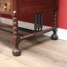 Load image into Gallery viewer, x SOLD Antique French Office Desk, Antique French Oak 4 Drawer Office Desk, Hall Table B10778