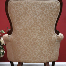 Load image into Gallery viewer, x SOLD Antique Grandfather Chair, Antique English Mahogany Arm Chair, Grandfather Chair B11016