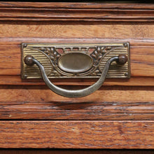 Load image into Gallery viewer, x SOLD Antique French Oak and Marble Sideboard, Two Drawer Entry, Foyer or Hall Cabinet B10956