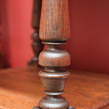 Load image into Gallery viewer, x SOLD Pair of French Bedside Tables, Antique Marble Top Oak Lamp Side Tables B10555