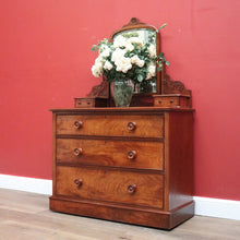 Load image into Gallery viewer, x SOLD Antique English Chest of Drawers, Antique Dressing Table Chest of Drawers Base B11018