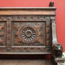 Load image into Gallery viewer, x SOLD Antique French Oak Hall Settle, Hall Chair with Lift Lid Blanket Box, Hall Seat B10728