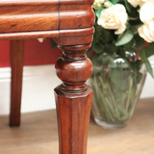 Load image into Gallery viewer, x SOLD Pair of Antique English Hall Chairs, Library or Bedroom Chairs, Mahogany Leather B11120