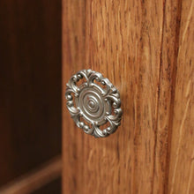 Load image into Gallery viewer, x SOLD Pair of Vintage French Bedside Tables, Lamp, Side Tables with French Scroll Feet B10949