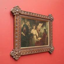 Load image into Gallery viewer, x SOLD Oil Painting, Hofmann, Young Jesus Teaching in the Temple. Framed and signed. B11221