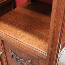 Load image into Gallery viewer, x SOLD Antique Bedside Tables, French Oak and Marble Lamp Table, Side Tables, Bedsides B10880