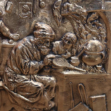 Load image into Gallery viewer, x SOLD Antique European Brass Storage Box with Handles, Blanket Box, Toy Box, Scuttle B11152