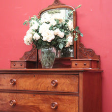 Load image into Gallery viewer, x SOLD Antique English Chest of Drawers, Antique Dressing Table Chest of Drawers Base B11018