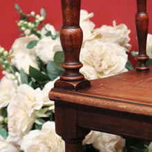 Load image into Gallery viewer, X Sold Antique French Arm Chair, Gothic Church Chair in Walnut, Religious Library Chair B10849