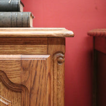 Load image into Gallery viewer, x SOLD Pair of Vintage French Bedside Tables, Lamp, Side Tables with French Scroll Feet B10949
