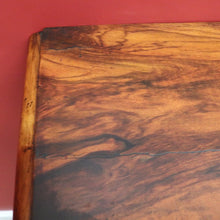 Load image into Gallery viewer, x SOLD Antique English Pedestal Cabinet, Flame Mahogany China Cabinet Hall Cupboard B10743