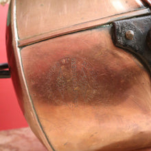 Load image into Gallery viewer, x SOLD Antique French Copper Bucket, Coal Scuttle, Magazine Holder, Kindling Firewood B10552
