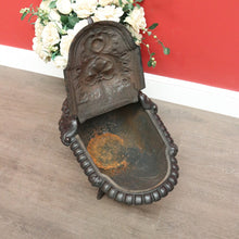 Load image into Gallery viewer, x SOLD Antique French Coal Scuttle, Kindling Fire Starter Holder Fire Box B10452