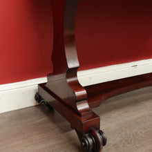 Load image into Gallery viewer, x SOLD Antique Dressing Table, Antique English Mahogany 6 Drawer Mirror Dressing Table. B9671