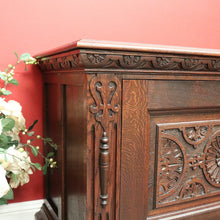 Load image into Gallery viewer, x SOLD Antique French Coffer French Oak Blanket Box Lift Lid Storage Trunk Coffee Table B10568