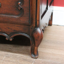Load image into Gallery viewer, x SOLD Antique French Chest of Drawers, 3 Drawer Hall Cabinet Living Room Cabinet Chest B10683