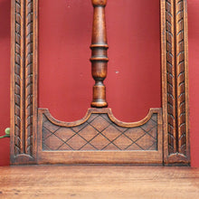 Load image into Gallery viewer, X Sold Antique French Arm Chair, Gothic Church Chair in Walnut, Religious Library Chair B10849