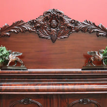Load image into Gallery viewer, x SOLD Australia Cedar Breakfront Sideboard Cabinet with Carved Backboard B10714