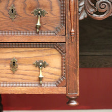 Load image into Gallery viewer, x SOLD Antique French Office Desk, Antique French Oak 4 Drawer Office Desk, Hall Table B10778