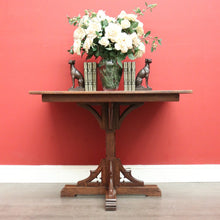 Load image into Gallery viewer, x SOLD Antique Breakfast Table, Games Card Table, English Georgian Side Kitchen Table. B9813