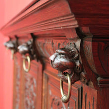 Load image into Gallery viewer, x SOLD Antique French Hall Seat, Lift Lid Blanket Shoe Box Hall Settle Bench Seat Chair. B10144