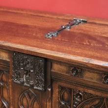 Load image into Gallery viewer, x SOLD Antique French Coffer, Blanket Box, Storage Box, Marriage Chest, or Hall Seat B11128