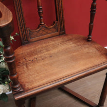 Load image into Gallery viewer, X Sold Antique French Arm Chair, Gothic Church Chair in Walnut, Religious Library Chair B10849
