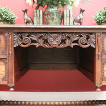 Load image into Gallery viewer, x SOLD Antique French Office Desk, Antique French Oak 4 Drawer Office Desk, Hall Table B10778