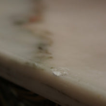 Load image into Gallery viewer, x SOLD Vintage Italian Gilt Brass and Marble Coffee Table with Floral Detail to the apron B11205