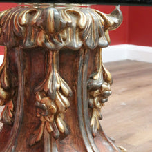 Load image into Gallery viewer, x SOLD Italian Florentine-style Coffee Table, Gilt Timber Pedestal Base with a Glass Top B10104