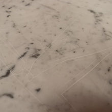 Load image into Gallery viewer, x SOLD Antique French Bedside Cabinets, Oak and Marble Bedside Tables, Lamp Side Tables B10551