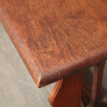 Load image into Gallery viewer, x SOLD Antique Oak Gothic Coffee Table, Antique French Oak Lamp, Side or Coffee Table. B10117