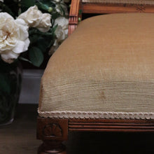 Load image into Gallery viewer, x SOLD Antique English Grandmother Chair, English Walnut Bedroom Chair, Lounge Chair B10792